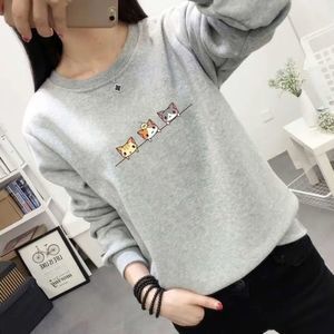 NWOT Manki (yesstyle) - cat print sweatshirt